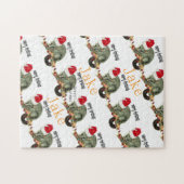 Merry Christmas Puzzle Christmas Opossum Legpuzzel (Horizontaal)