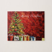Merry Christmas puzzle Legpuzzel (Horizontaal)