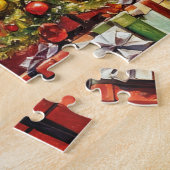 Merry Christmas puzzle Legpuzzel (Zijkant)