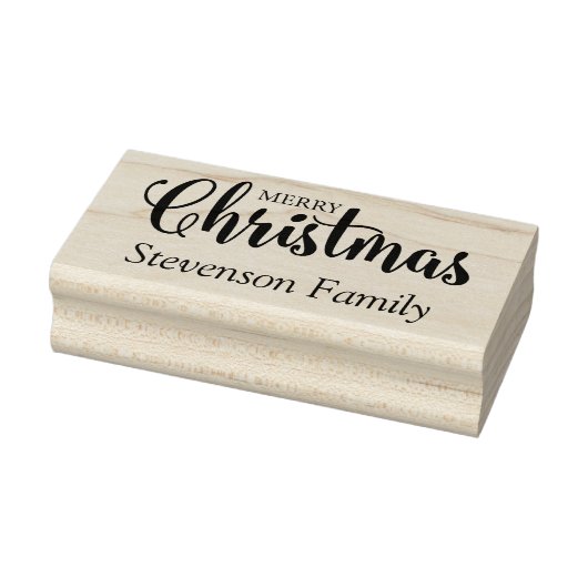 Merry Christmas Quote Rubberstempel (Stempel)