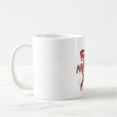 Merry Christmas Red Bow Mug Koffiemok (Links)