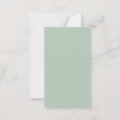 Merry Christmas Red Bow Personalized Photo Card Notitiekaartje (Achterkant)