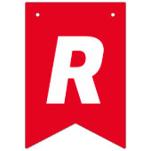 MERRY CHRISTMAS RED GREEN VLAGGETJES (Derde vlag)