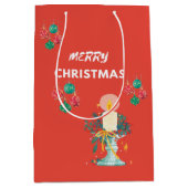 Merry Christmas Red - Papieren Tassen Medium Cadeauzakje (Voorkant)