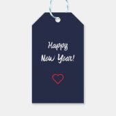 Merry Christmas, Reindeer Cadeaulabel (Achterkant)
