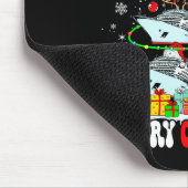 Merry Christmas Reindeer Elf Santa Cruise Ships Xm Muismat (Hoek)