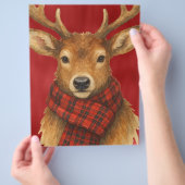 Merry Christmas Reindeer Flyer (Hand)