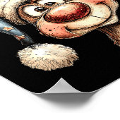 Merry Christmas Reindeer Men Women Family Matching Poster (Hoek)