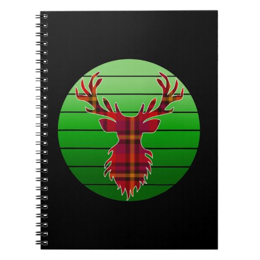 MERRY CHRISTMAS REINDEER NOTITIEBOEK (Voorkant)