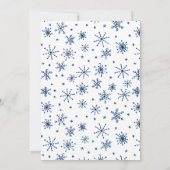 MERRY CHRISTMAS Reindeer Snowflakes (Achterkant)