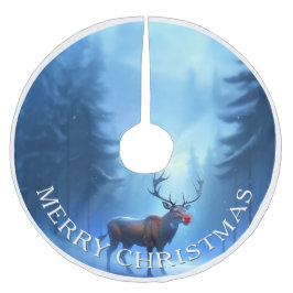 Merry Christmas Reindeer Winter Wonderland Kerstboom Rok