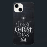 Merry CHRISTmas Religious Chalkboard Calligraphy C Case-Mate iPhone 14 Hoesje<br><div class="desc">We zeggen vrolijk kerstfeest,  maar vaak vergeten we de oorsprong van de woorden. Dit originele handschrift gebruikt zijn unieke ontwerp om het verhaal eenvoudig en elegant te vertellen. Show je CHRISTmas geest.</div>