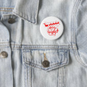 MERRY CHRISTMAS RONDE BUTTON 5,7 CM (In situ)