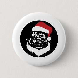 Merry Christmas Ronde Button 5,7 Cm