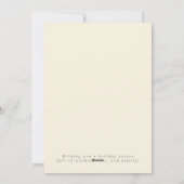 Merry Christmas Round Custom Photos Feestdagenkaart (Achterkant)