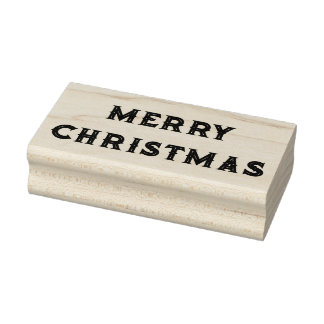 MERRY CHRISTMAS Rubber Stempel