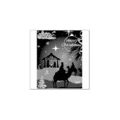 Merry Christmas Rubberstempel (Afrduk)