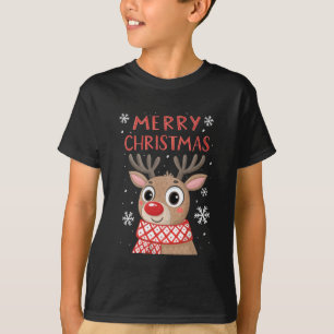 Merry Christmas Rudolph T-shirt