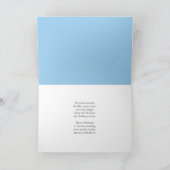 Merry Christmas Santa as Piano Teacher Teaching Kaart (Binnen)