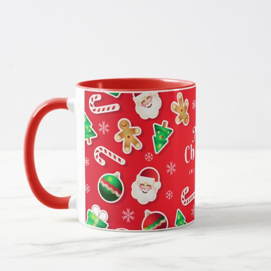 Merry Christmas Santa Christmas  Mug Mok (Links)