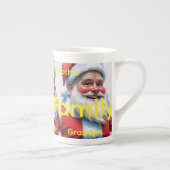 Merry Christmas Santa Claus Porselein Kop (Rechts)