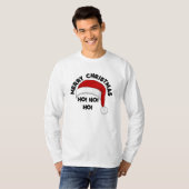 Merry Christmas Santa Claus T-Shirt (Voorkant volledig)