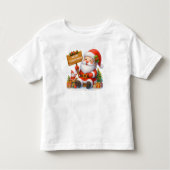 Merry Christmas Santa Funny  Kinder Shirts (Voorkant)