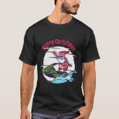 Merry Christmas Santa Jet Ski Watersrts  T-shirt (Voorkant)