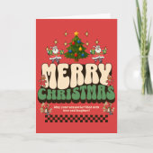 Merry Christmas Santa Kaart (Voorkant)