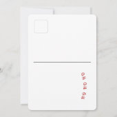 Merry Christmas Santa – Personalized Family  Kaart (Achterkant)