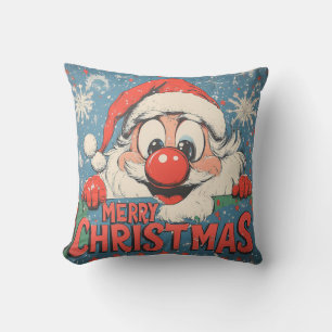 "Merry Christmas" Santa Sierkussen
