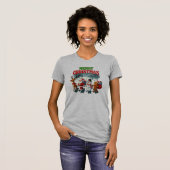 Merry Christmas Santa, Snowman, Gingers Xmas T-shirt (Voorkant volledig)