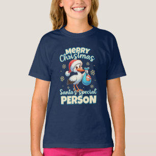 Merry Christmas Santa's Special Person Schattige E T-shirt