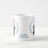 Merry Christmas Schattige Dog Retriever Black Labr Koffiemok (Center)