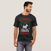Merry Christmas Scottish Terrier Dog Ugly Christma T-shirt (Voorkant volledig)