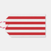 Merry Christmas Script Holiday Gift Label Cadeaulabel (Achterkant Horizontaal)