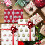 Merry Christmas Set van drie inpakpapier vellen<br><div class="desc">Leuke kerst inpakpapier Flat Sheet Set van 3,  is een geweldige manier om uw vakantie-spirit te shows. Een van de beste onderdelen van het seizoen is het gepersonaliseerde kerstinpakpapier voor mooie stijlvolle gepersonaliseerde kerstcadeaus,  gemaakt met unieke design. U kunt het ontwerp aanpassen en de kleuren wijzigen zoals u wilt.</div>
