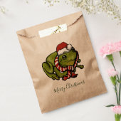 Merry Christmas Shetland Pony Favor Bag Bedankzakje (Gezegeld)