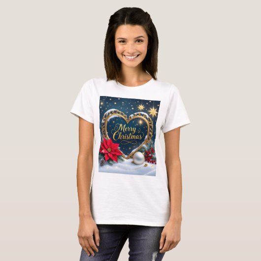Merry Christmas Shirt (Voorkant volledig)