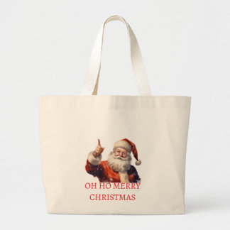 Merry Christmas Shopping Bags Grote Tote Bag