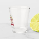 Merry Christmas Shot Glas (Rechts)