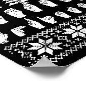 Merry Christmas Sign Language Asl Deaf Ugly Christ Poster (Hoek)