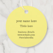 MERRY CHRISTMAS SIMPLE LABEL (Achterkant)