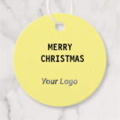 MERRY CHRISTMAS SIMPLE LABEL (Voorkant)