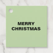 MERRY CHRISTMAS SIMPLE WHITE LABEL (Voorkant)