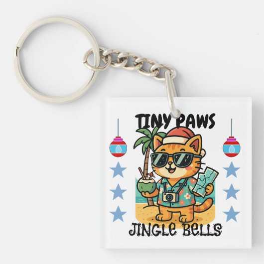 Merry Christmas Sleutelhanger (voorkant)