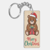 Merry Christmas Sleutelhanger (Voorkant Links)