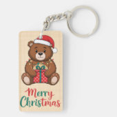 Merry Christmas Sleutelhanger (achterkant)