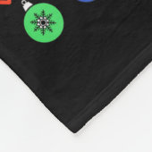 Merry Christmas Sloth Ugly Sweater Xmas Knit Sloth Fleece Deken (Hoek)