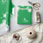 MERRY CHRISTMAS sneeuw inpakpapier<br><div class="desc">Merry Christmas Wrapping papier Ideaal voor retailbedrijven en relatiegeschenken. Wikkel uw retail shop producten of uw e-commerce items met dit inpakpapier</div>